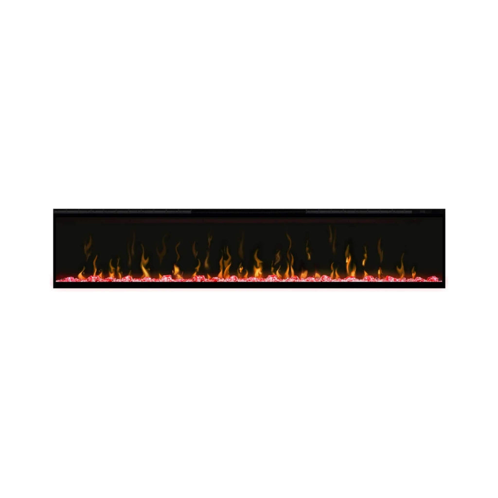 Dimplex IgniteXL 60-Inch Linear Fireplace Electric W/ Heat Boost & Multi Function Remote [XLF60] (SAK78902) - Saksby Wholesale - Red Crystals View