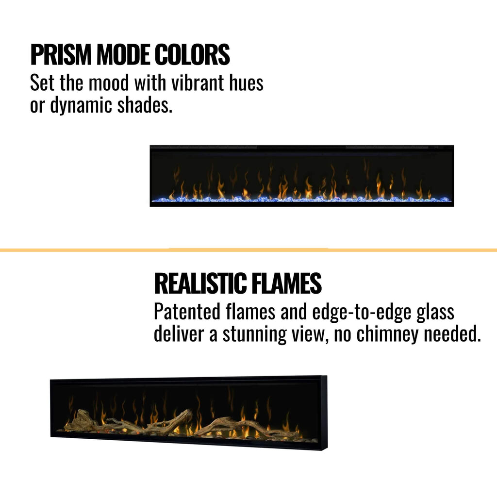 Dimplex IgniteXL 60-Inch Linear Fireplace Electric W/ Heat Boost & Multi Function Remote [XLF60] (SAK78902) - Saksby Wholesale - Features View 