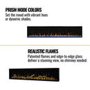 Dimplex IgniteXL 60-Inch Linear Fireplace Electric W/ Heat Boost & Multi Function Remote [XLF60] (SAK78902) - Saksby Wholesale - Features View 