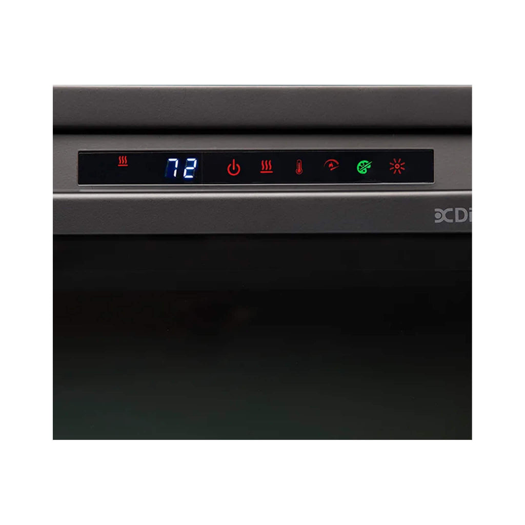 Dimplex Multi-Fire 26-Inch Built-In Traditional Fireplace With Realogs [XHD26L] (SAK65019) - Saksby Wholesale - Controls