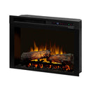 Dimplex Multi-Fire 26-Inch Built-In Traditional Fireplace With Realogs [XHD26L] (SAK65019) - Saksby Wholesale - Front Left View