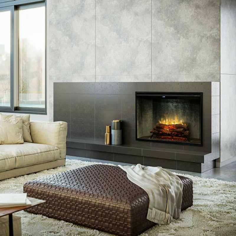 DIMPLEX Revillusion 42" Built-In Electric Firebox With Weathered Concrete Line (HBG46891)-HBG