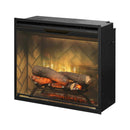 DIMPLEX REVILLUSION HERRINGBONE Brick Built-In Electric Firebox With Front Glass [RBF30/36/42] (SAK12893) - Saksby Wholesale - Front Left View