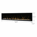 Dimplex IgniteXL Linear Electric Fireplace With Comfort Saver Heating System (SAK82596) - Saksby Wholesale - 74" Dimensions View