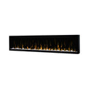 Dimplex IgniteXL 74-Inch Premium Built-In Linear Electric Fireplace With Integrated Heater Fan [XLF74] (SAK14736) - Saksby Wholesale - Front Left View