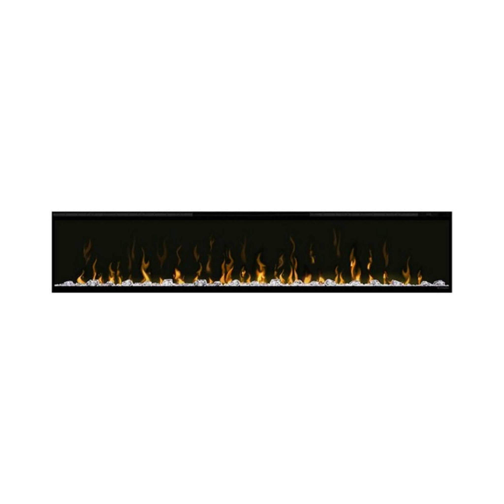 Dimplex IgniteXL 74-Inch Premium Built-In Linear Electric Fireplace With Integrated Heater Fan [XLF74] (SAK14736) - Saksby Wholesale - Front View