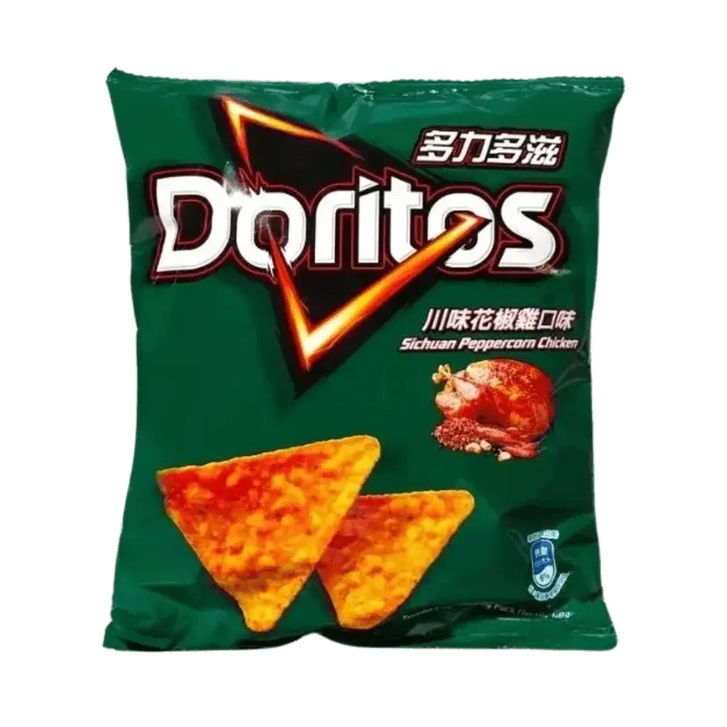 Doritos Sichuan Peppercorn Chicken – Spicy & Savory Corn Chips 40G Bag (Taiwan)