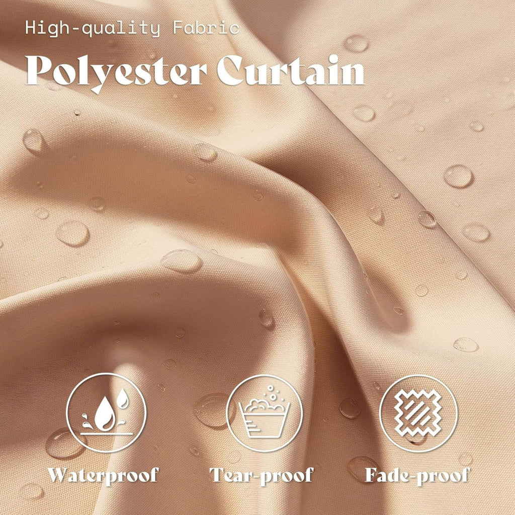 [13X15FT] Double-Tier Hexagonal Metal Hardtop Patio Gazebo (SAK84137) - Saksby Wholesale - Polyester Curtain Features