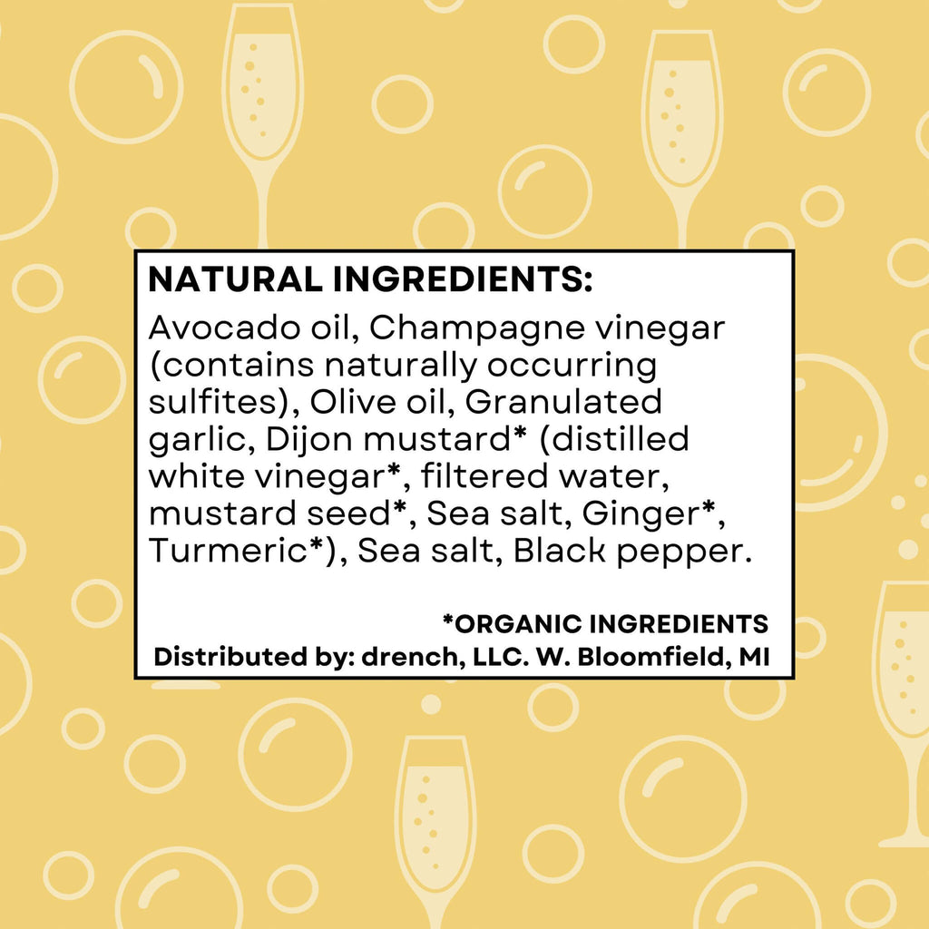 Drench Champagne Vinaigrette Salad Dressing (8 Oz) (SAK18527)