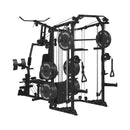 Dual Station Smith Machine with Cable Crossover Home Gym (SAK24079) - Saksby Wholesale - Front Right View