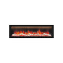 DYNASTY ALLEGRO 58" Smart Linear Electric Fireplace With Heater Timer Settings [DY-BFM58] SAKSBY - Front View