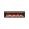 DYNASTY ALLEGRO 58" Smart Linear Electric Fireplace With Heater Timer Settings [DY-BFM58] SAKSBY - Front View