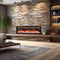 DYNASTY ALLEGRO 68" Smart Linear Electric Fireplace With Remote Control [DY-BFM68] SASKBY - Living Room View