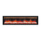 DYNASTY ALLEGRO 82" Flush Mount Smart Linear Electric Fireplace [DY-BFM82] SAKSBY - Front View