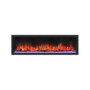 DYNASTY CASCADE 64" Smart Linear Electric Fireplace With Front Facing Heater [DY-BTX64]  SAKSBY Front View