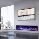 DYNASTY CASCADE 82" Recessed Linear Electric Fireplace [DY-BTX82] (SAK30567)