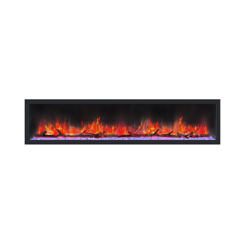 DYNASTY CASCADE 82" Recessed Linear Electric Fireplace [DY-BTX82] (SAK30567)