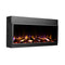 DYNASTY HARMONY 45" Smart Linear Electric Fireplace With Remote Control With Heater Timer Settings [DY-BEF45] SAKSBY - Front Right View