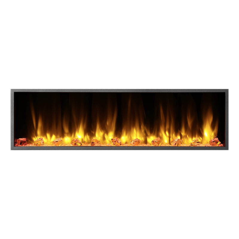 Dynasty Harmony 57" Recessed Smart Linear Electric Fireplace With Remote Control [DY-BEF57] (SAK41756)