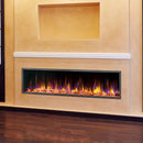 DYNASTY HARMONY 64" Recessed Smart Linear Electric Fireplace [DY-BEF64] SAKSBY Living Room View