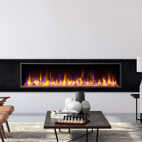 Dynasty Harmony 64" Recessed Smart Linear Electric Fireplace