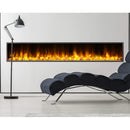 DYNASTY HARMONY 80" Built-In Smart Linear Electric Fireplace [DY-BEF80] SAKSBY - Front Room View