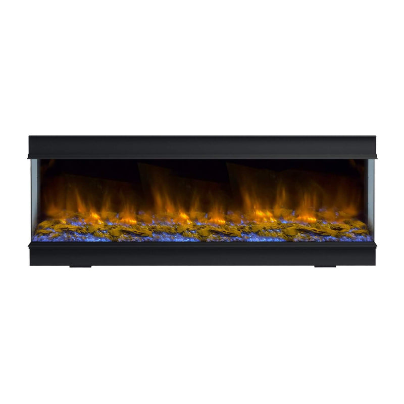 DYNASTY MELODY 64" Built-In 3 Sided Smart Electric Fireplace [DY-BTS60] SAKSBY - Front View