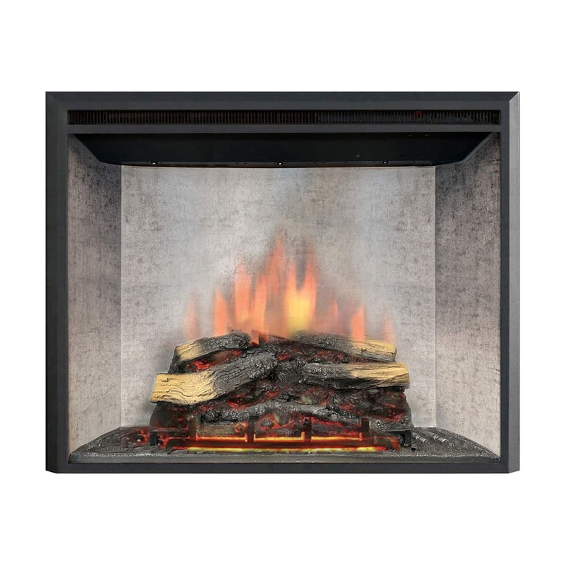 DYNASTY PRESTO 40" Built-In Electric Firebox Insert With Adjustable Flame Settings [DY-FI40D] SAKSBY - Front View