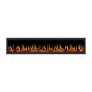 DYNASTY TEMPO 100" Virtual Linear Electric Fireplace [DY-FVX100] SAKSBY - Front View