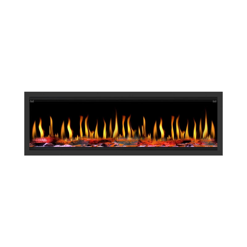 DYNASTY TEMPO 63" Virtual Linear Electric Fireplace With Multifunction Remote Control [DY-FVX63] SAKSBY - Front View