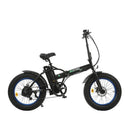 ECOTRIC 48V Fat Tire Portable & Folding Electric Bike W/ LCD Display, 20"