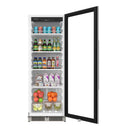 EDGESTAR 10.1 Cubic Feet Commercial Beverage Merchandiser With Temperature Alarm and Reversible Door, 22" (SAK45983)-SAKSBY