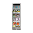Edgestar 22-Inch 10.1 Cubic Feet Commercial Beverage Merchandiser With Temperature Alarm and Reversible Door [VBM101SS] (SAK45983) - Saksby Wholesale - Front VIew