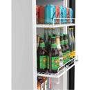 Edgestar 22-Inch 10.1 Cubic Feet Commercial Beverage Merchandiser With Temperature Alarm and Reversible Door [VBM101SS] (SAK45983) - Saksby Wholesale - Shelves View