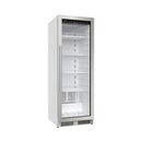 Edgestar 22-Inch 10.1 Cubic Feet Commercial Beverage Merchandiser With Temperature Alarm and Reversible Door [VBM101SS] (SAK45983) - Saksby Wholesale - Side VIew No Display
