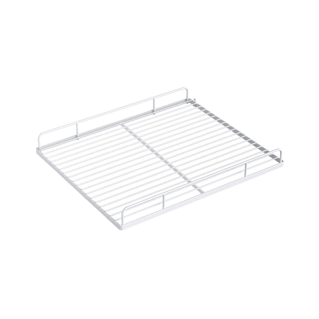 Edgestar 22-Inch 10.1 Cubic Feet Commercial Beverage Merchandiser With Temperature Alarm and Reversible Door [VBM101SS] (SAK45983) - Saksby Wholesale - Tray View