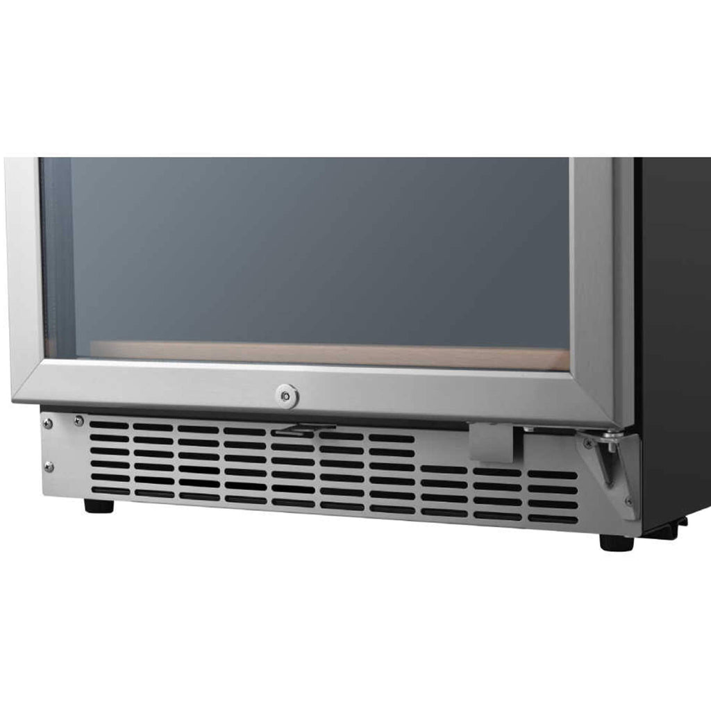 EDGESTAR 101 Bottle Capacity Built In Dual Zone Wine Cooler, 24" (SAK92835)-SAKSBY