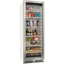 EDGESTAR 13.7 Cubic Feet Commercial Beverage Merchandiser With Temperature Alarm And Reversible Door, 24" (SAK62395)-SAKSBY