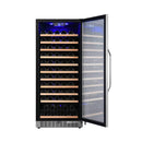 EDGESTAR 24" Wide 111 Bottle Capacity Free Standing Single Zone Wine Cooler (SAK68320)-SAKSBY