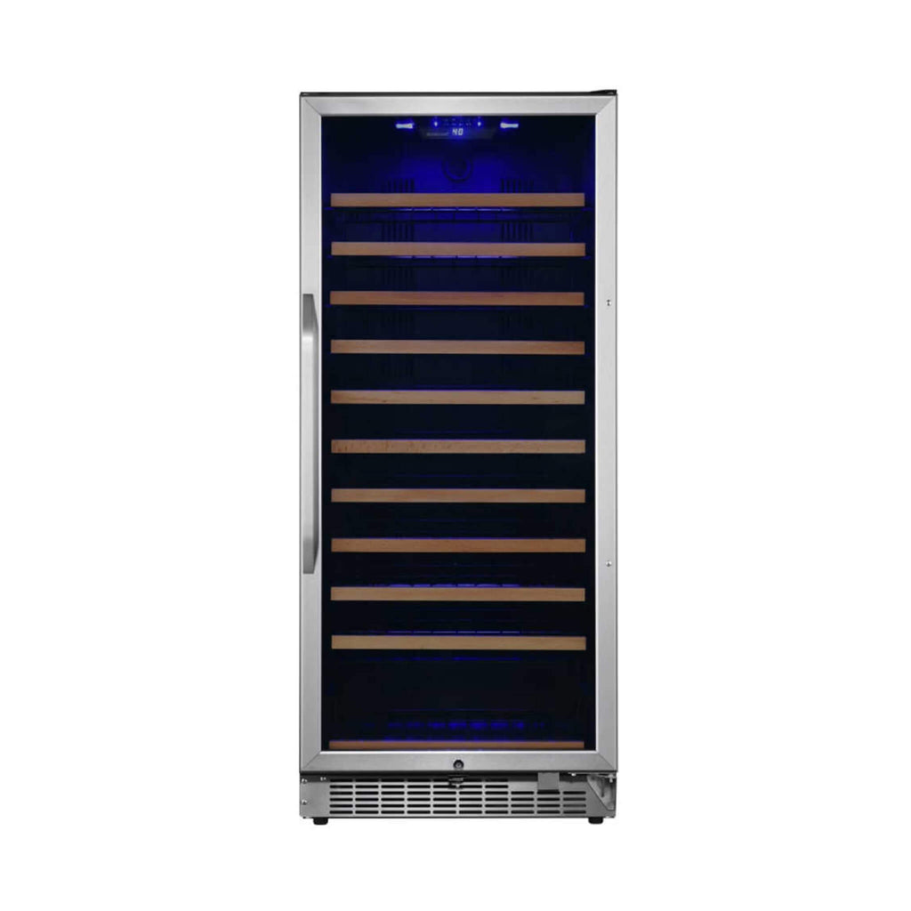 Edgestar 24-Inch Wide 111 Bottle Capacity Freestanding Single Zone Wine Cooler [CWR1212SZ] (SAK68320) - Saksby Wholesale - Front View