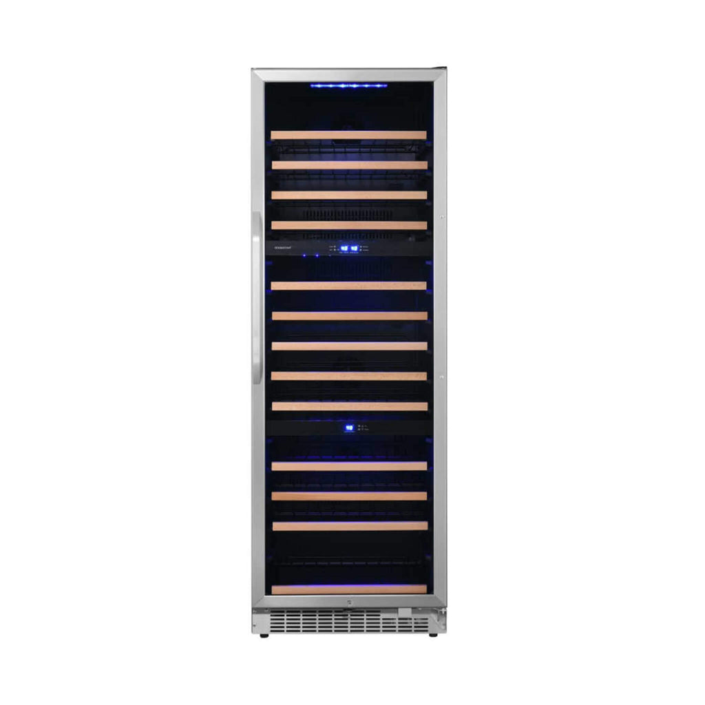 EDGESTAR 24" Wide 131 Bottle Capacity Built In Triple Zone Wine Cooler (SAK65891)-SAKSBY