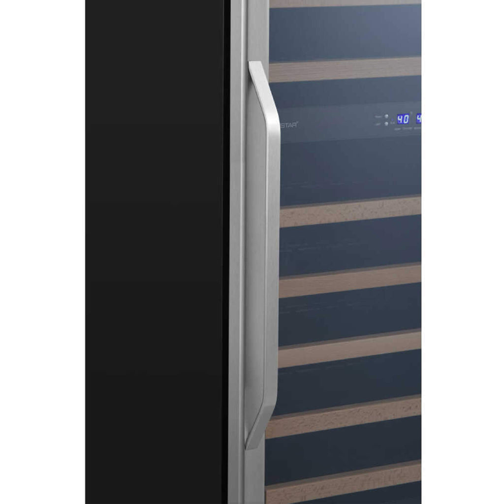 EDGESTAR 24" Wide 131 Bottle Capacity Built In Triple Zone Wine Cooler (SAK65891)-SAKSBY