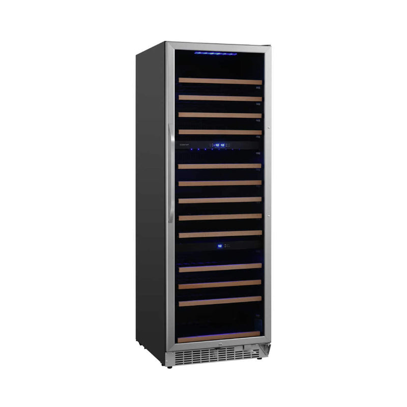 EDGESTAR 24" Wide 131 Bottle Capacity Built In Triple Zone Wine Cooler (SAK65891)-SAKSBY