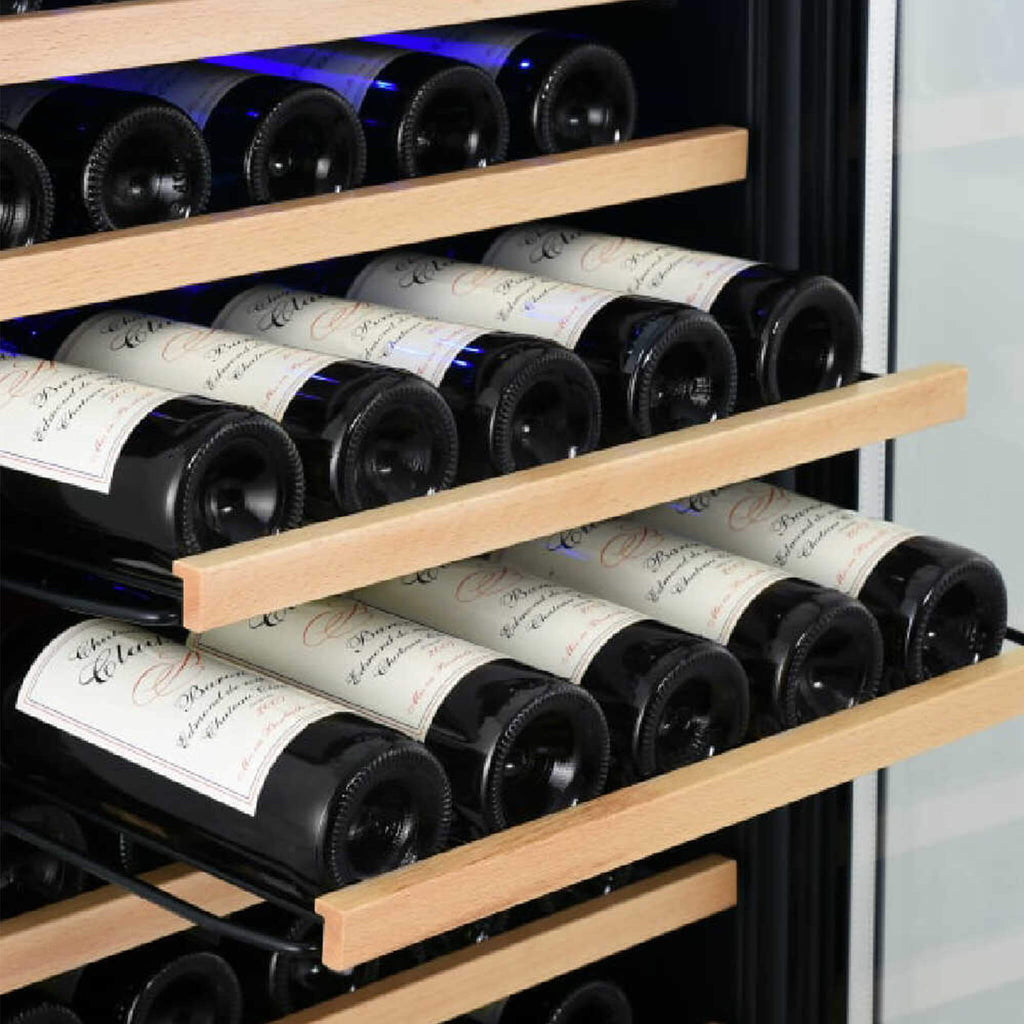 EdgeStar 24" Wide 151 Bottle Capacity Freestanding Single Zone Wine Cooler With Even Cooling Technology (SAK30756)-SAKSBY