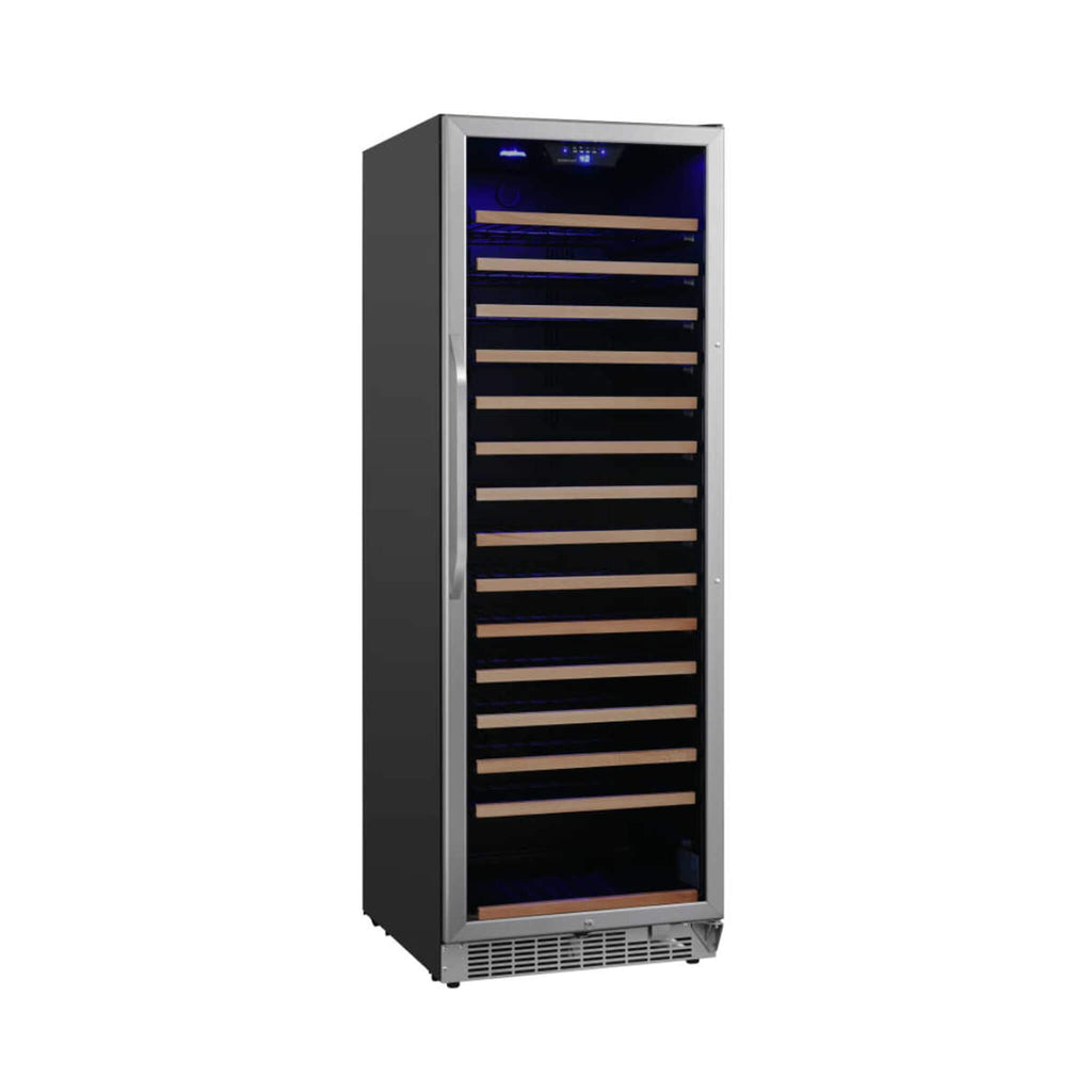 EdgeStar 24" Wide 151 Bottle Capacity Freestanding Single Zone Wine Cooler With Even Cooling Technology (SAK30756)-SAKSBY