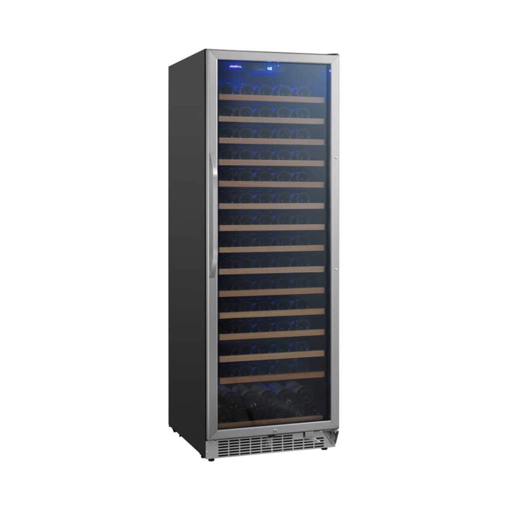 EdgeStar 24" Wide 151 Bottle Capacity Freestanding Single Zone Wine Cooler With Even Cooling Technology (SAK30756)-SAKSBY