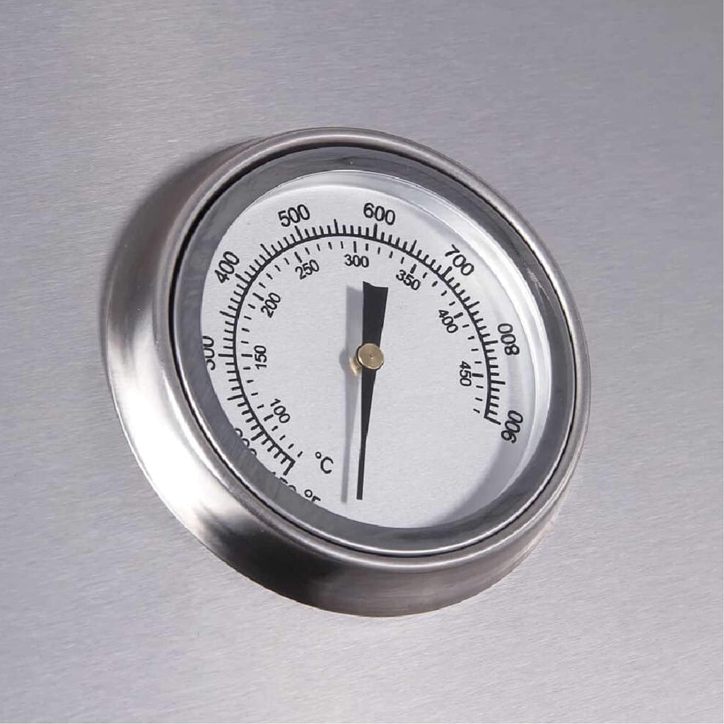 Edgestar 60K BTU 30-Inch Built-In Grill Kit With Insulated Jacket And Double Access Doors [GRL300IBKIT] (SAK82568) - Saksby Wholesale - Thermometer