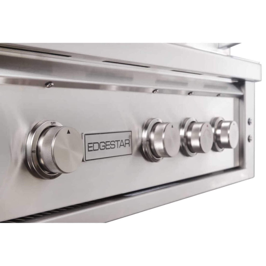 Edgestar 60K BTU 30-Inch Outdoor Built-In Grill W/ Rotisserie And LED Lighting (SAK52871) - Saksby Wholesale - Knobs