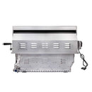 EDGESTAR 89000 BTU 36" Liquid Propane Freestanding LED Lighting Grill Cart With Rotisserie (SAK85914)-SAKSBY