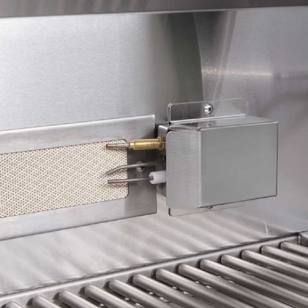 Edgestar 89K BTU 36-Inch Built-In Grill With Insulated Jacket And Double Access Doors [GRL360IBKIT] (SAK78429) - Saksby Wholesale - Burner Holder